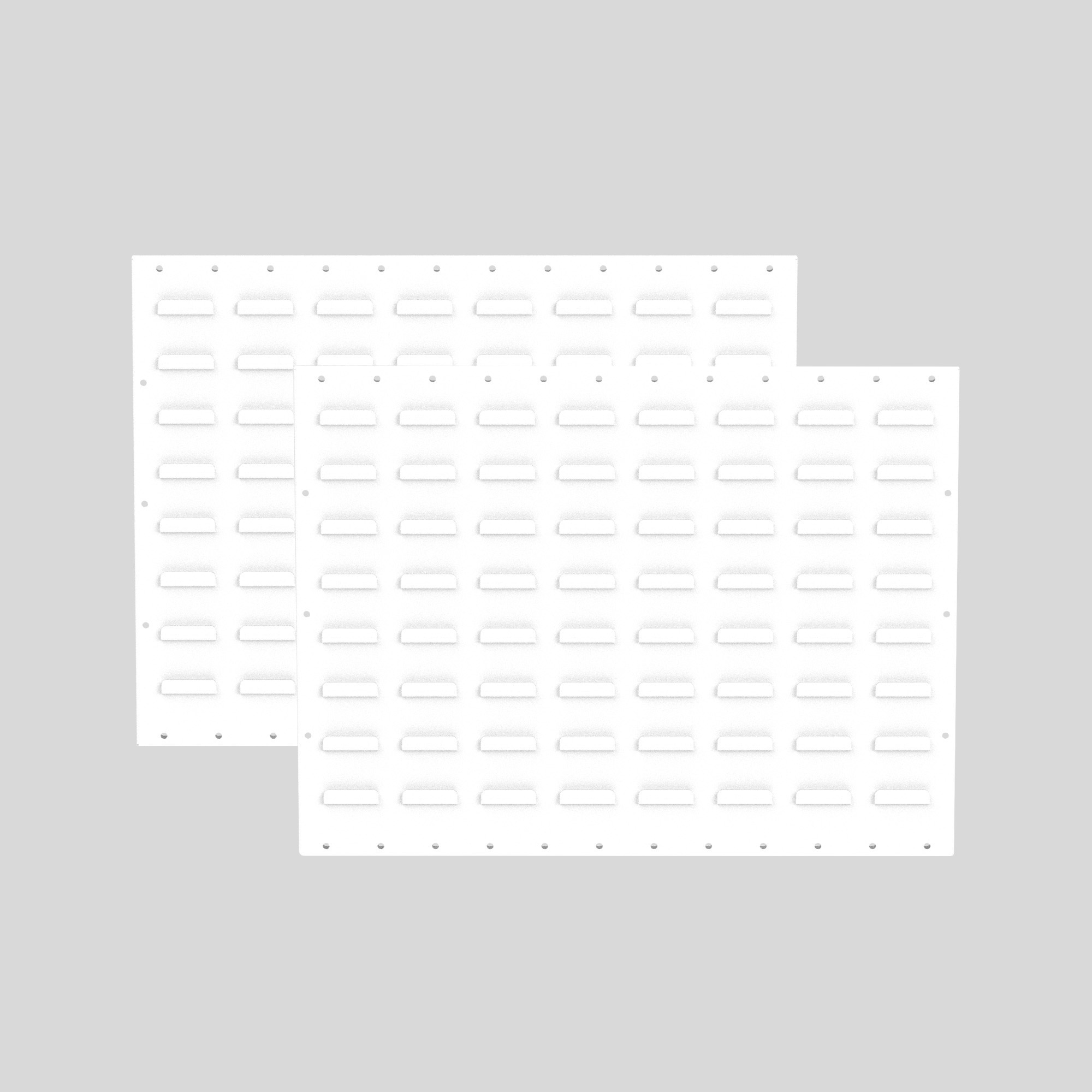 Valley Craft, Louvered Wall Panels (2-Pack), Capacity 200 lb, Included (qty.) 2, Model# F88000WW